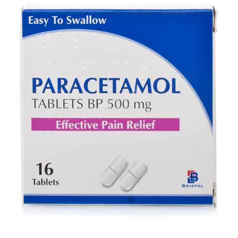 Paracetamol Tablet For Pain Relief .